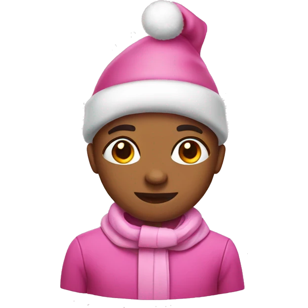 Pink Christmas  emoji