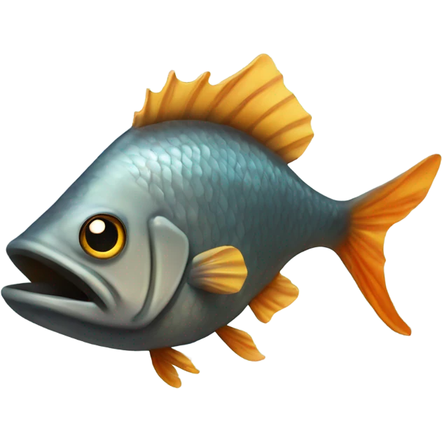 Fish dead and cremated emoji