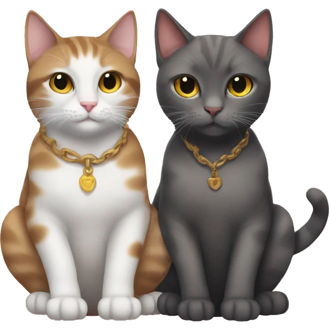 Cat bffs emoji