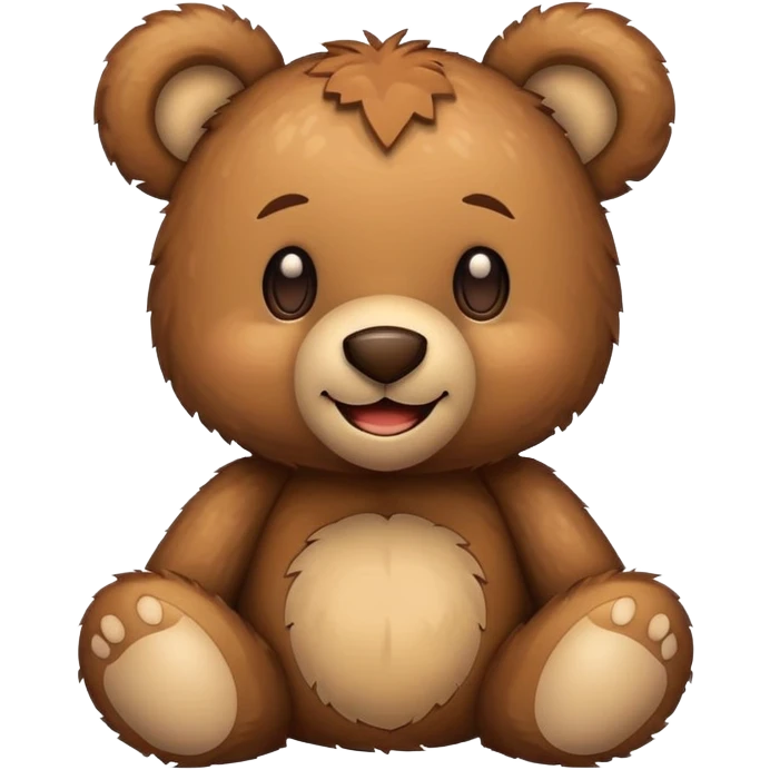 Create a cutest pixelated version of Teddy Emoji already available on apple emoji Window. emoji