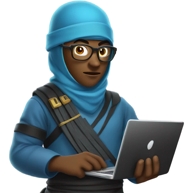 nerd ninja emoji