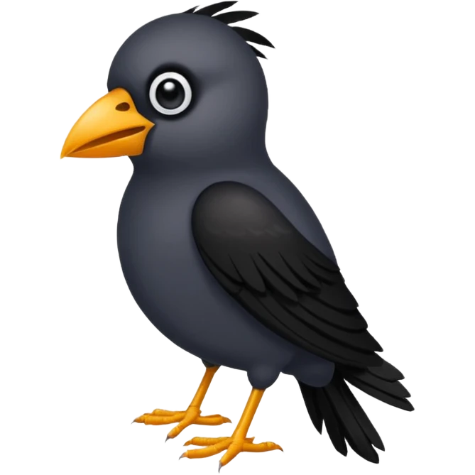 karga, simple, expressive emoji
