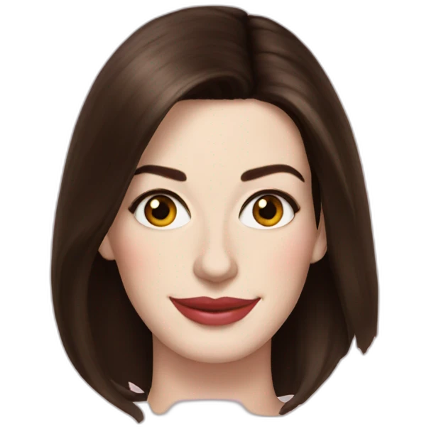 Anne Hathaway emoji