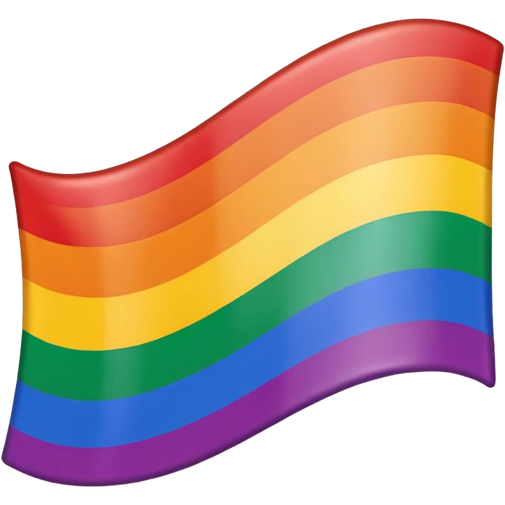 Gay flag emoji