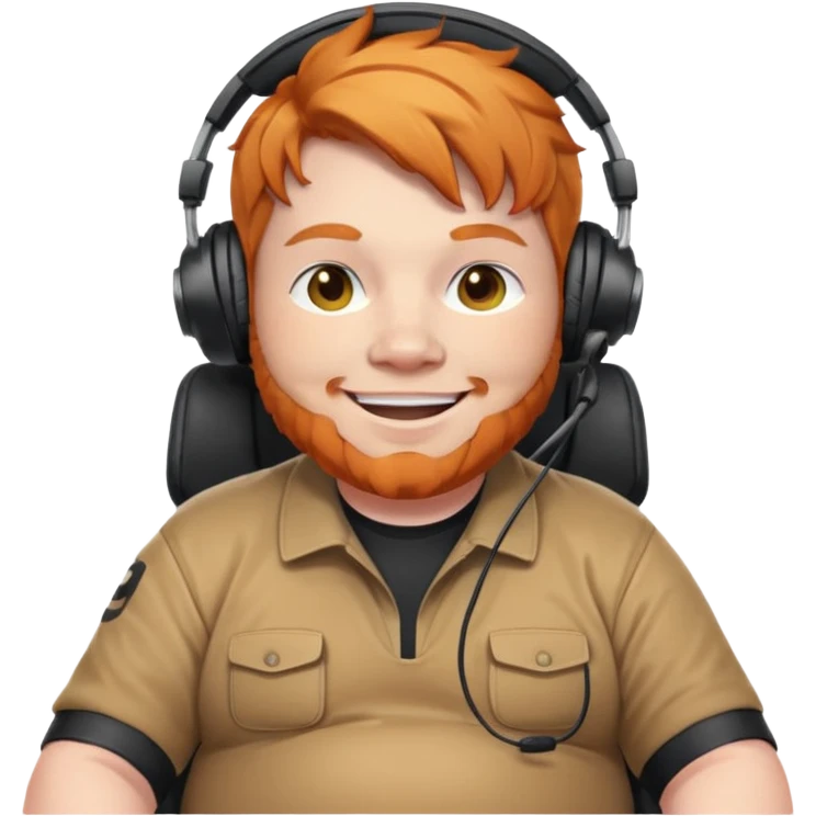 CaseOh, the fat ginger stramer emoji