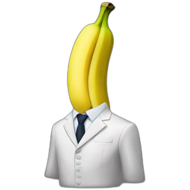 Macron banana emoji