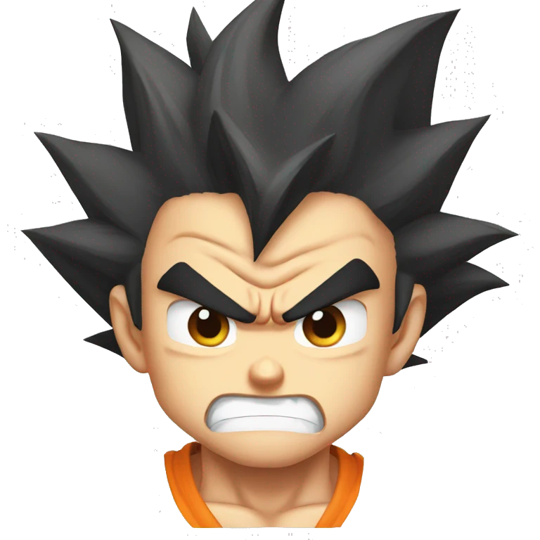 Angry Goku emoji