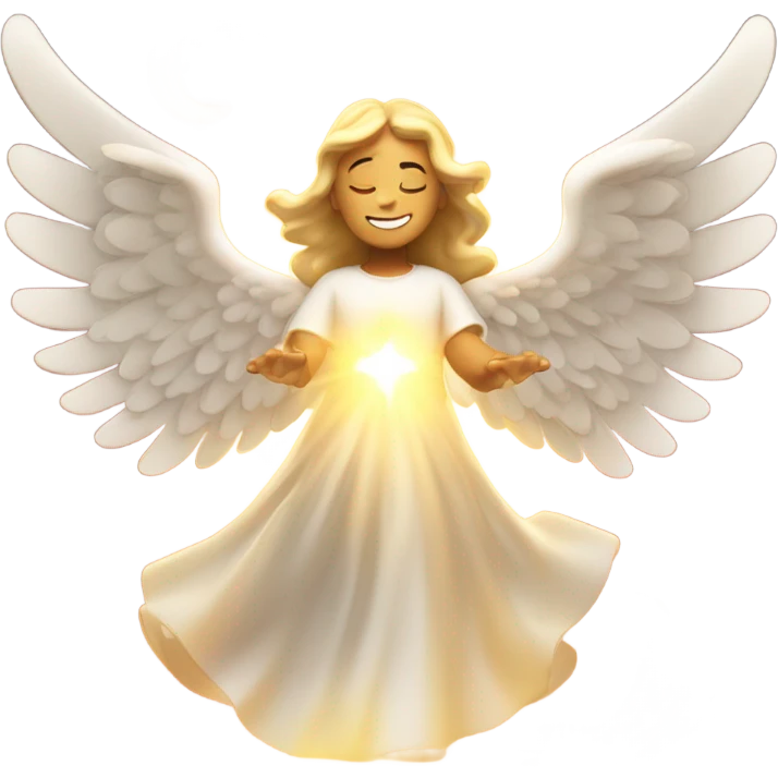 angel, surrounded by fire
 emoji