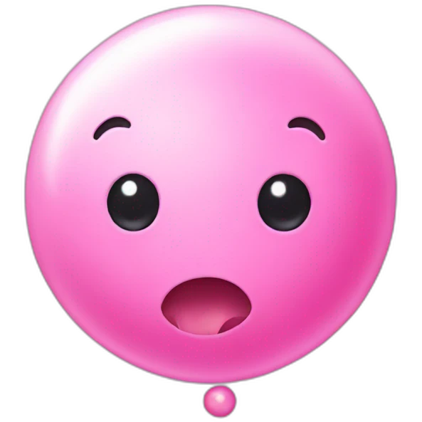 bubble gum emoji