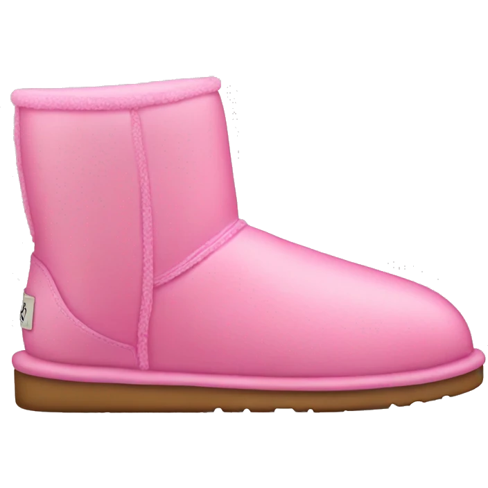 Pink uggs  emoji