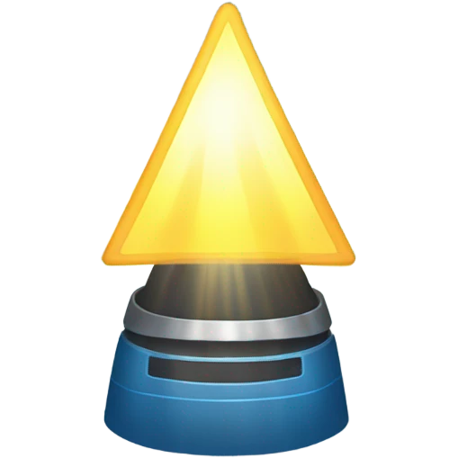 Light the beam emoji