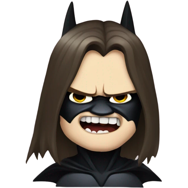 ozzy osbourne biting batman emoji