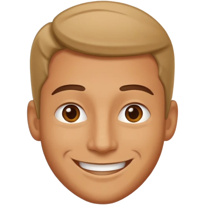 sneak smile man emoji