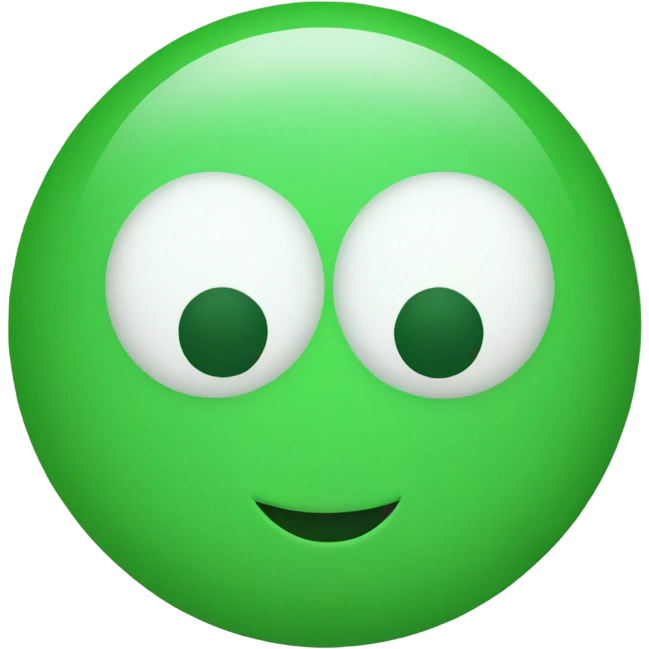 Green dot emoji