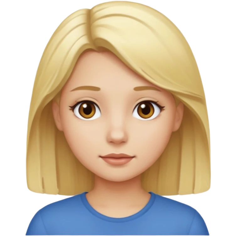 Girl with blonde hair  emoji