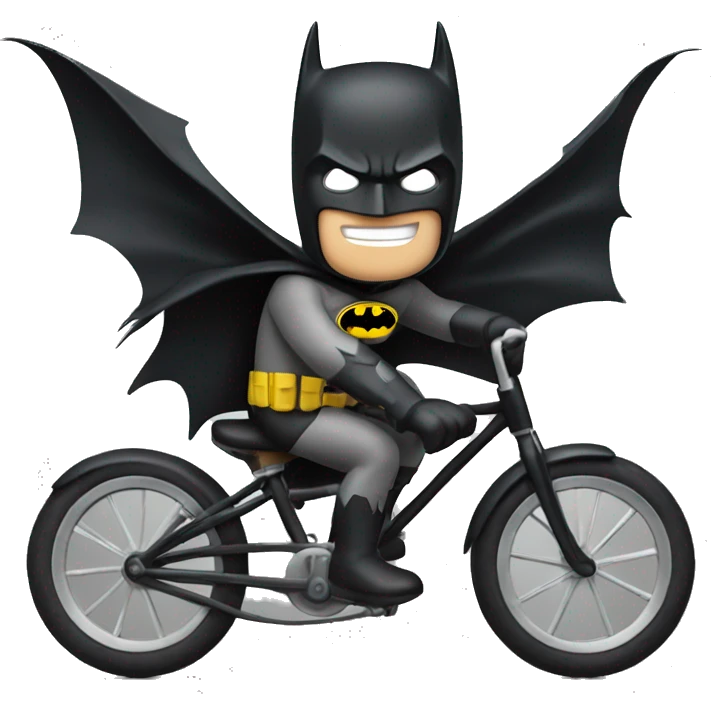 batman riding a bike emoji