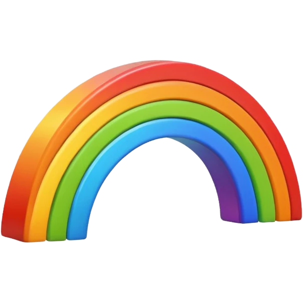 Rainbow emoji