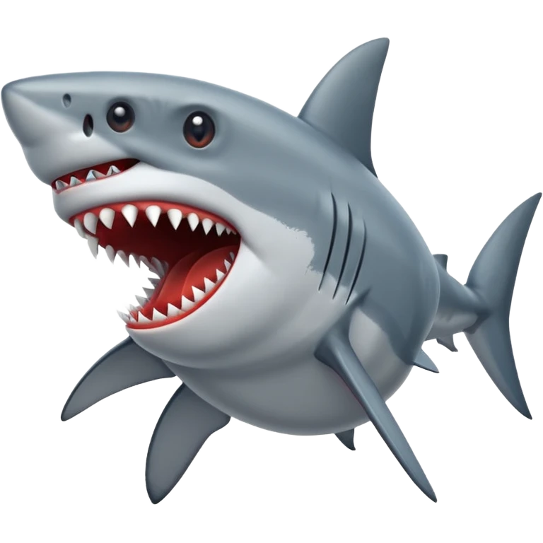 shark attacking  emoji