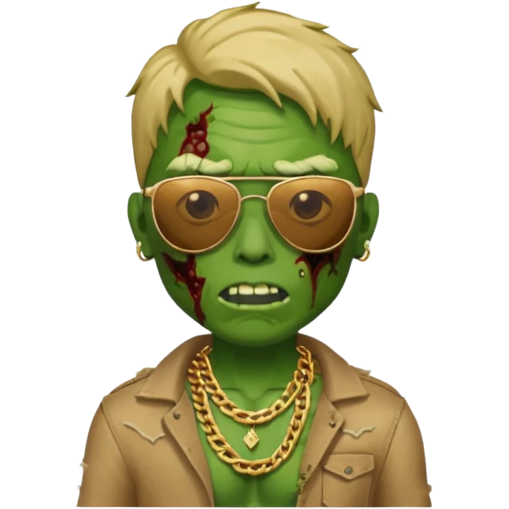 memoji zombie swag emoji