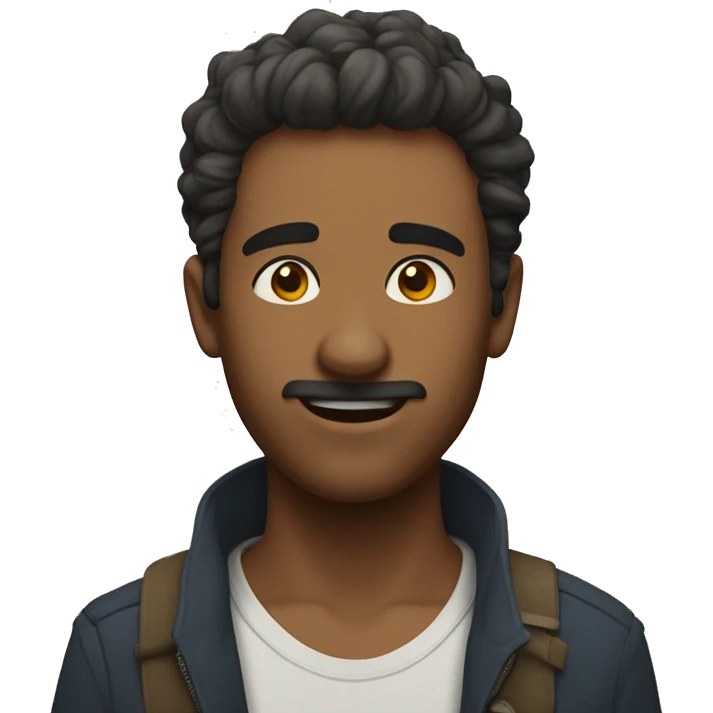 nonchalant mewing sigma emoji