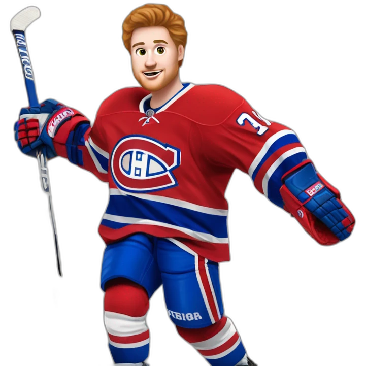 Canadiens de Montréal player cole caufield emoji