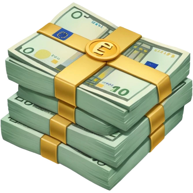 10 milion euro so much mone emoji