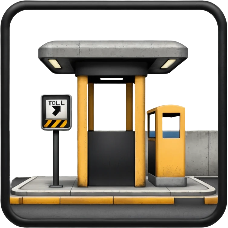 toll booth emoji
