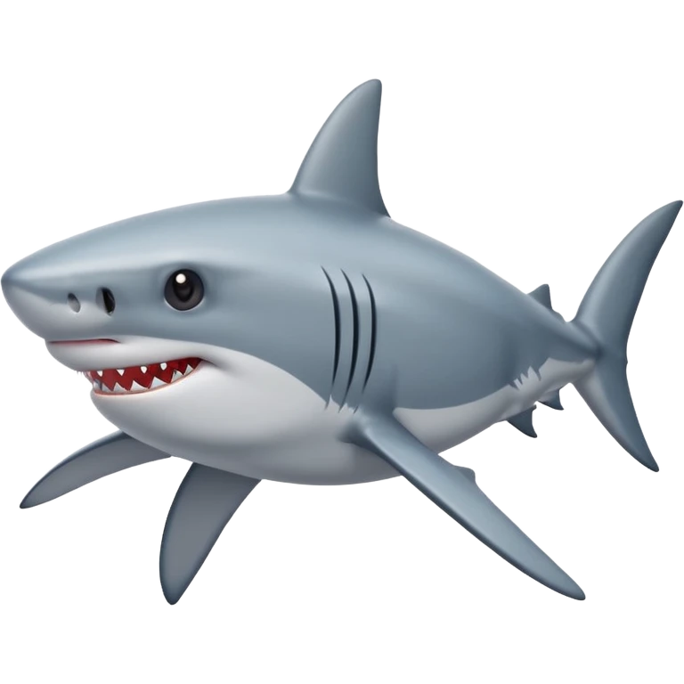 Shark with star eyes  emoji
