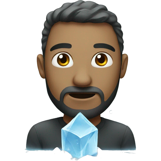 ice in water emoji