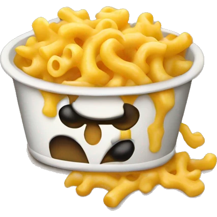 Mac and cheese emoji