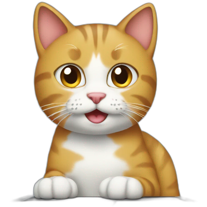 cat on computer emoji