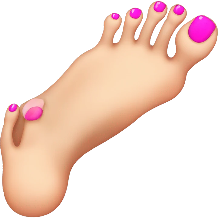 foot nails hurt emoji