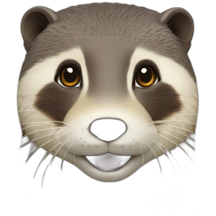 Loutre sur chèvre emoji