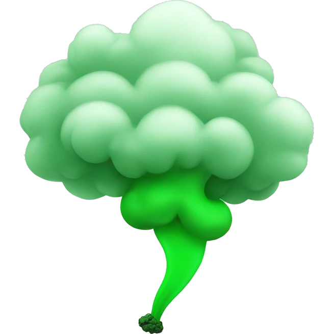 green smoke emoji
