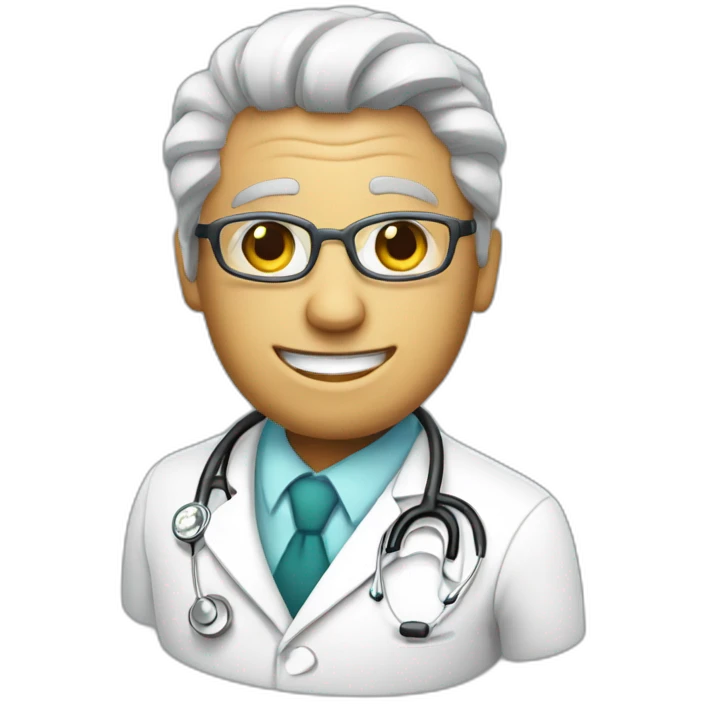 Doctor whirh a lot of money emoji