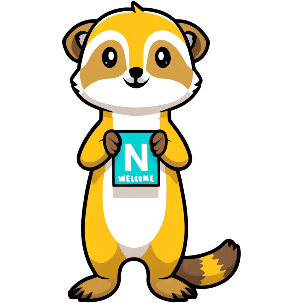 Meerkat sign welcome  emoji