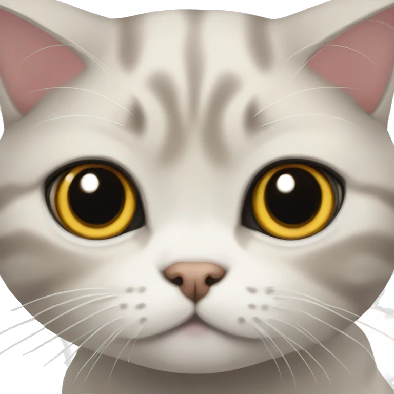 cat scottish fold emoji