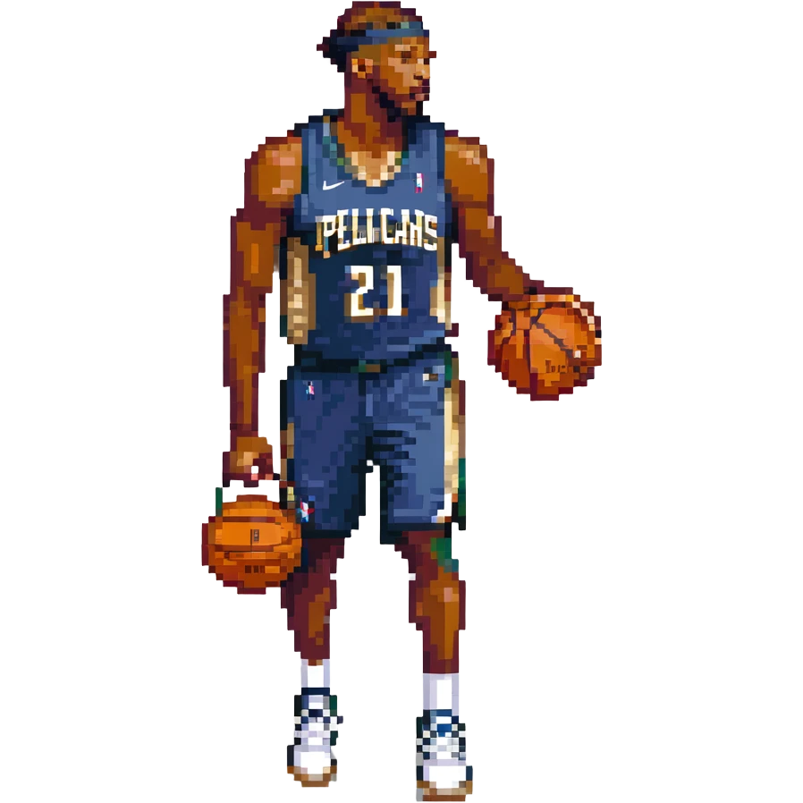New Orleans Pelicans basketball player emoji