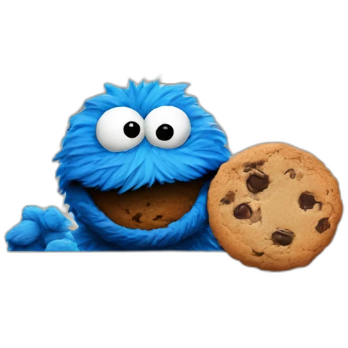 cookie monster emoji