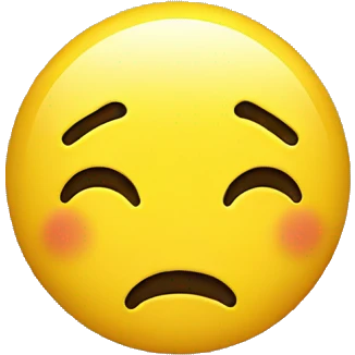 Yellow emoji shrugging  emoji