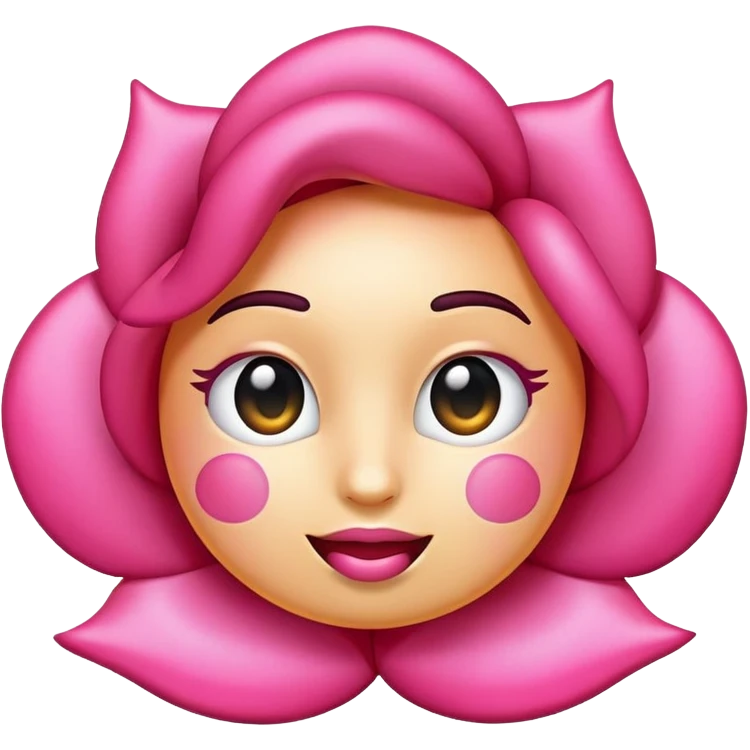 Emoji rosa emoji