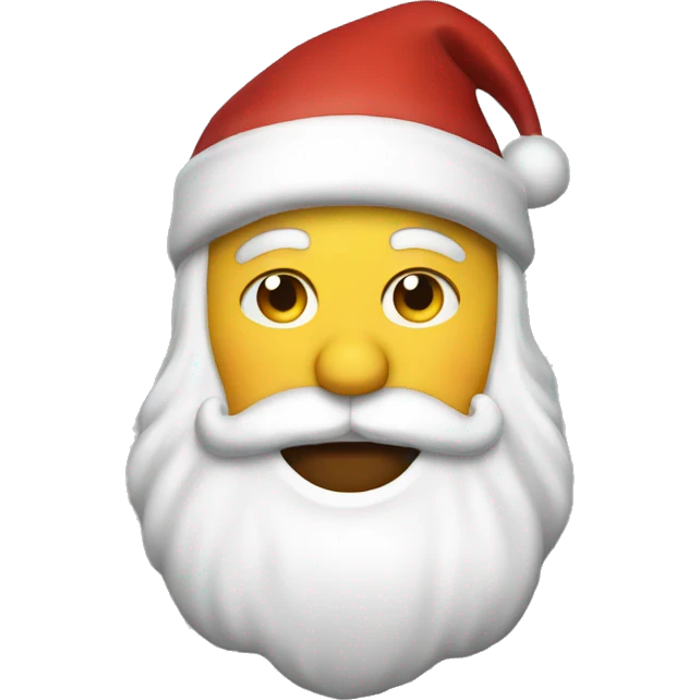 Santa three emoji