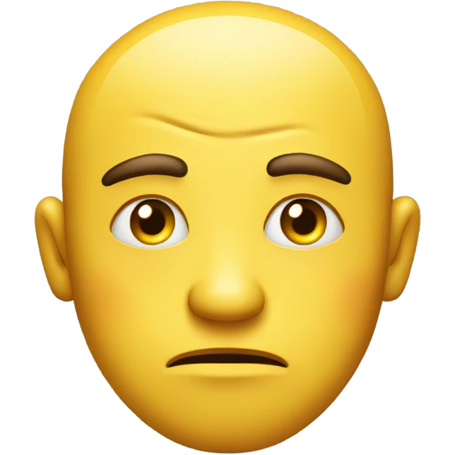 A judgy emoji emoji