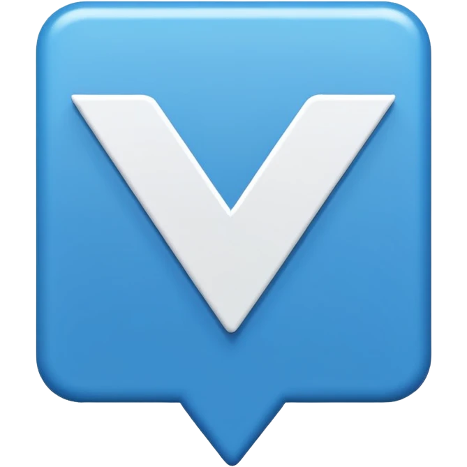 I want a blue background and a white checkmark inside it emoji which I will call the "Fake Roblox Verified Badge Emoji" and the blue background should be square and it should be the "🟦" emoji being the background emoji