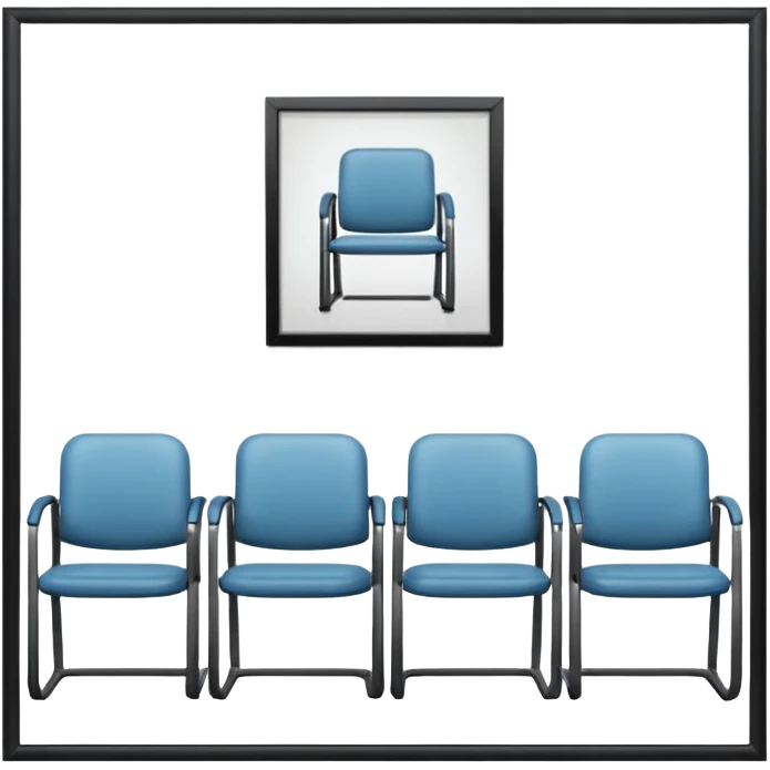 waiting room hospital emoji