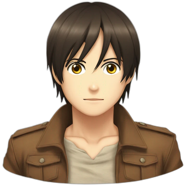 Eren avec Mikasa emoji
