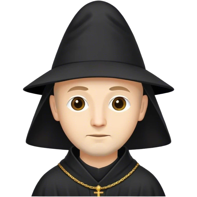 Orthodox monk emoji