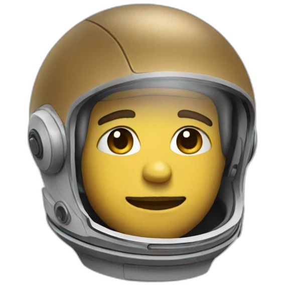 Never been in space emoji