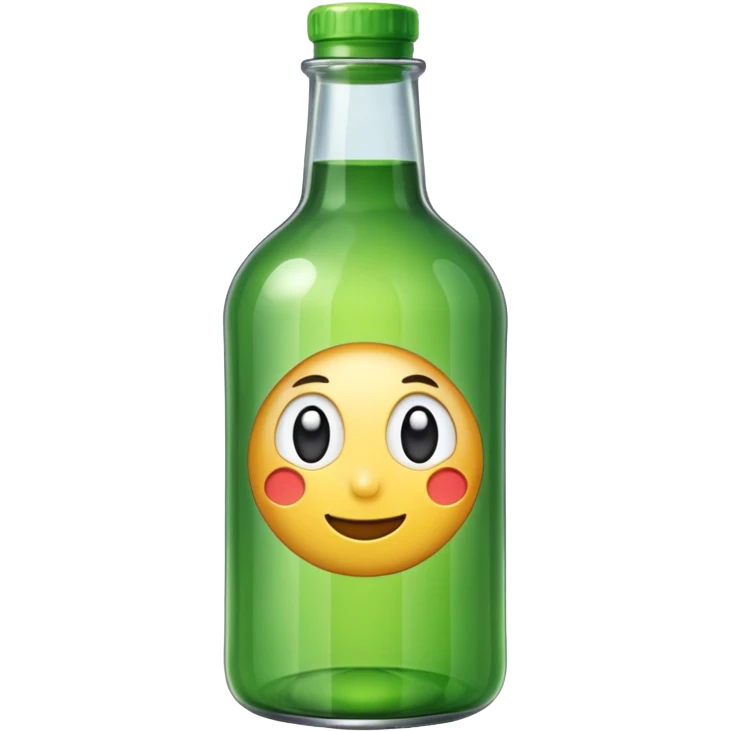 Une bouteille de get 27  emoji