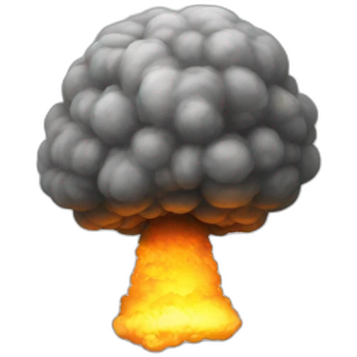 Nuclear bomb emoji